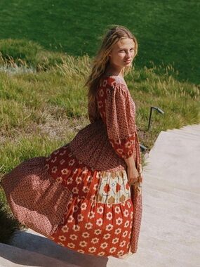 Christy Dawn Gina dress in patchwork, XS